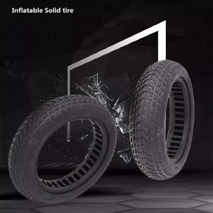 8.5 Inch Electric Scooter Hollow Explosion-Proof Tire Rubber Anti-Stab Tire For Xiaomi Mijia M365 / M365 Pro(Black) - Image 7