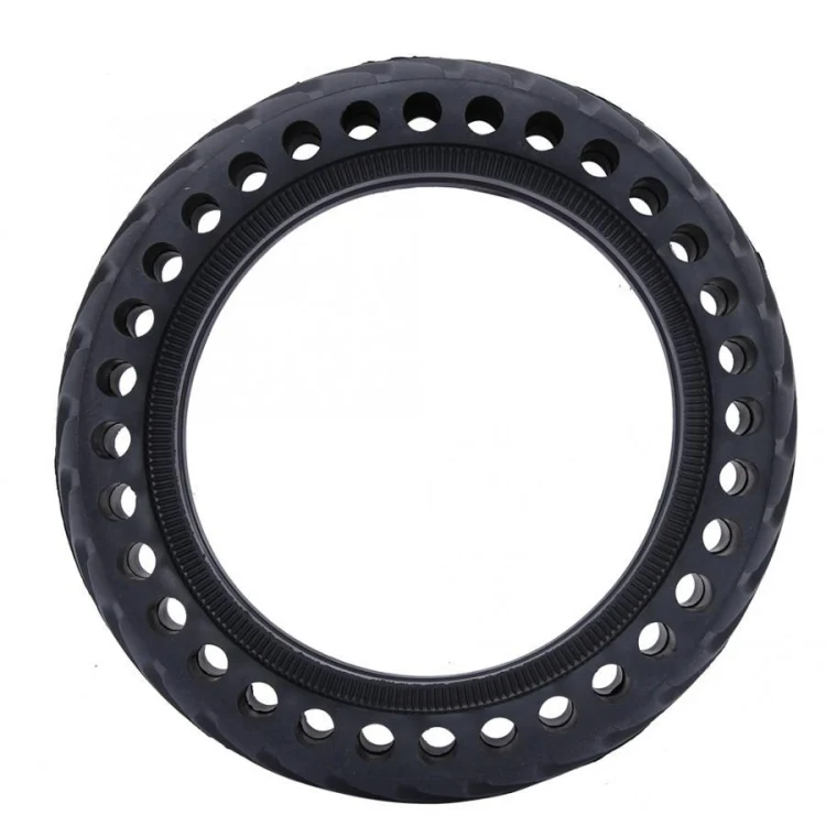 8.5 Inch Electric Scooter Honeycomb Anti-Explosive Tire Resistant Rubber Tire For Xiaomi Mijia M365 / M365 Pro(Black)