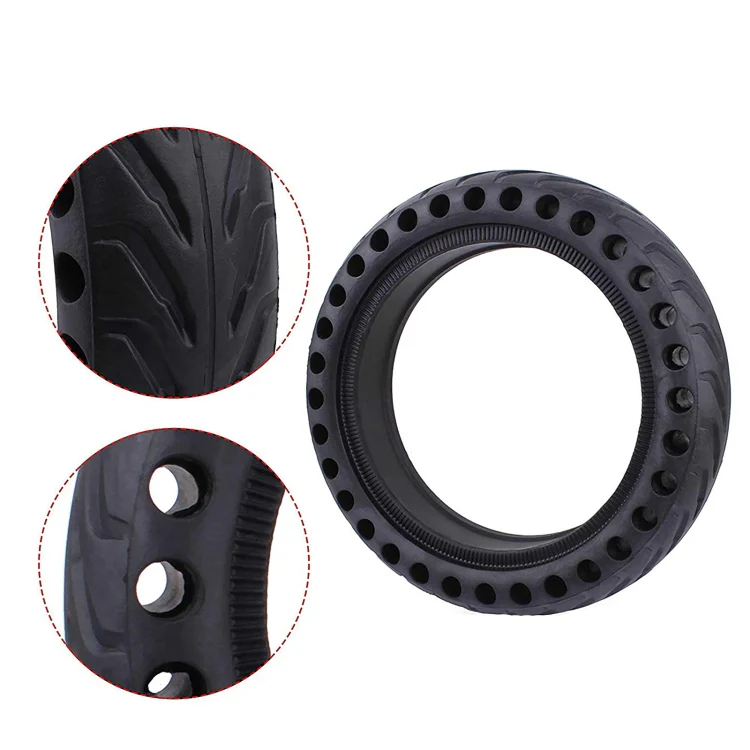 8.5 Inch Electric Scooter Honeycomb Anti-Explosive Tire Resistant Rubber Tire For Xiaomi Mijia M365 / M365 Pro(Black) - Image 5