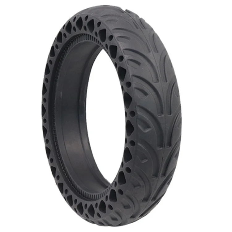 8.5 inch Electric Scooter Wear-resistant Shock-absorbing Decorative Pattern Tire Honeycomb Solid Tire, Suitable for Xiaomi Mijia M365(Black) - Image 3