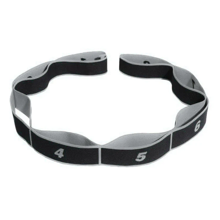 8 Lattice Yoga Stretch Band Dance Elastic Band Resistance Band(Grey) - Image 2