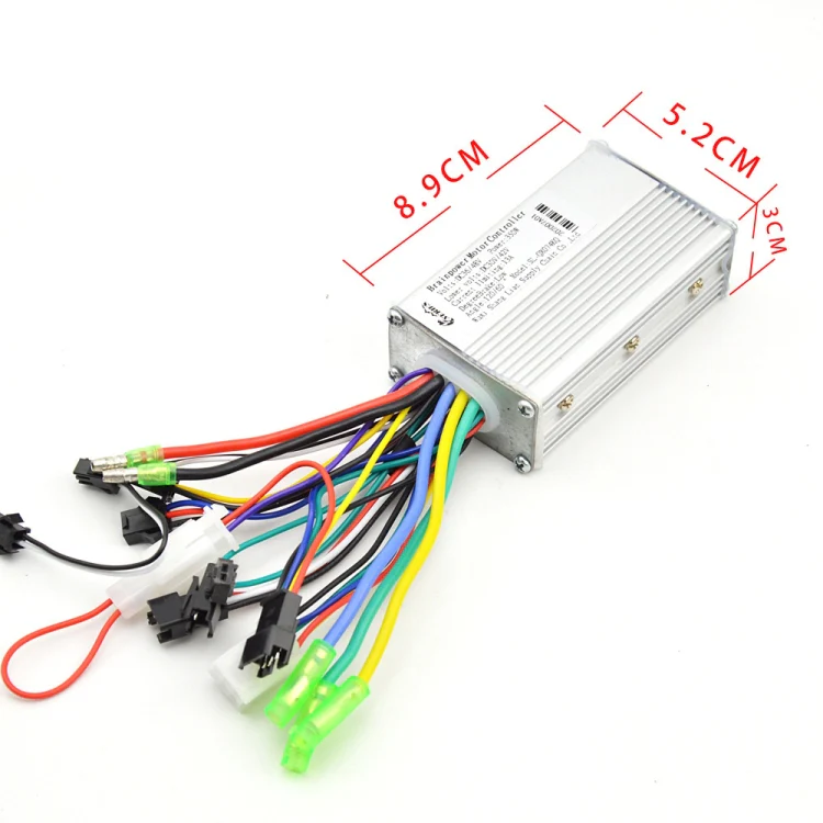 866 250W 350W Universal Electric Bicycle Scooter Controller Can Be Equipped With Speedmeters - Image 3