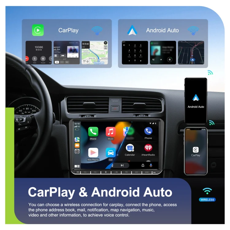 9-inch For Volkswagen 4+64G Multimedia Player Android 13 System - Image 3