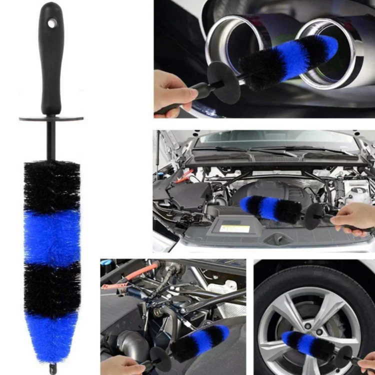 9 PCS / Set Car Wash Detail Brush Short Shank Tire Brush - Image 5