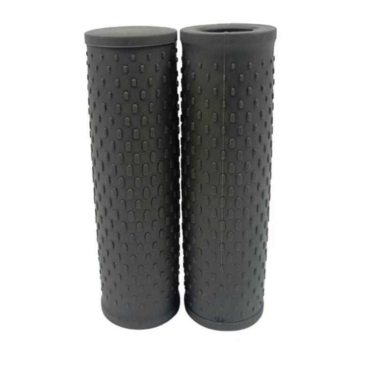 A Pair For Xiaomi Electric Scooter Silicone Car Handles Replace Non-slip Car Handles, Size:One Size(Black) - Image 2