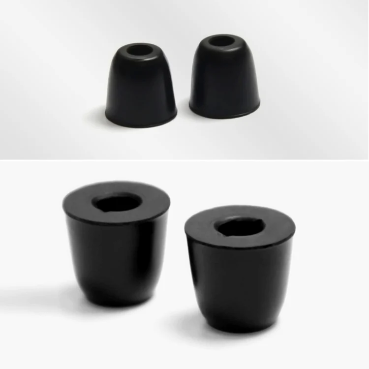 A Pair KZ Soft Memory Foam Earbuds For All In-Ear Earphone(Black) - Image 3