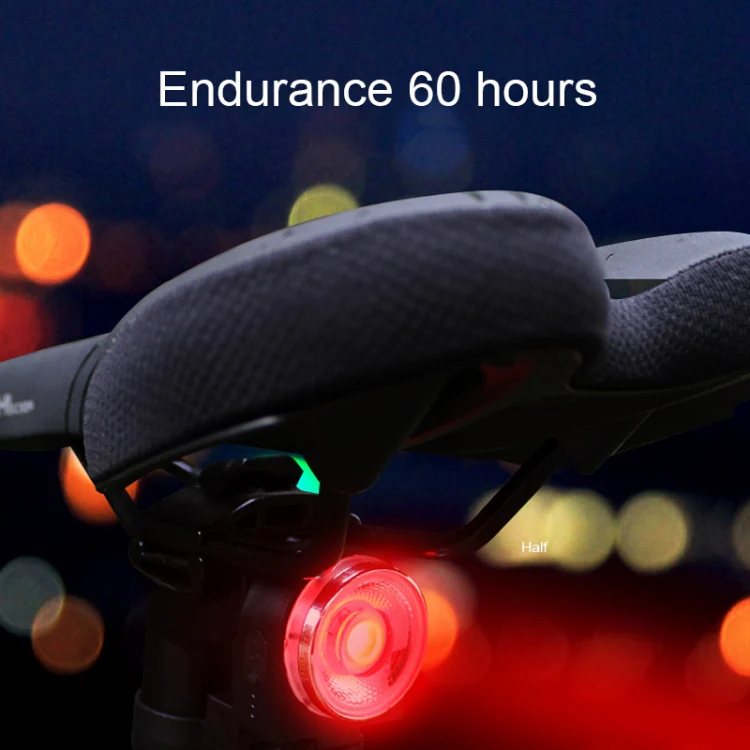A0 IPX5 Waterproof Seven-color Bicycle USB Charging High Brightness Taillight - Image 4