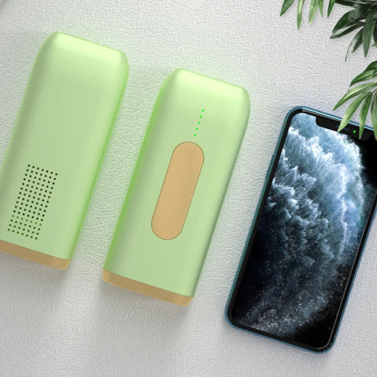 A18 Household Portable Electric Handheld Laser Hair Removal Instrument, Specification:EU Plug(Deep Green) - Image 3
