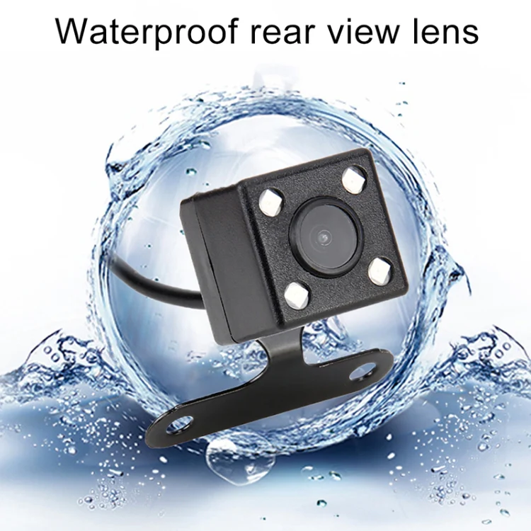 A2 Triple Lens Car Dash Camera Driving Recorder(Black) - Image 4