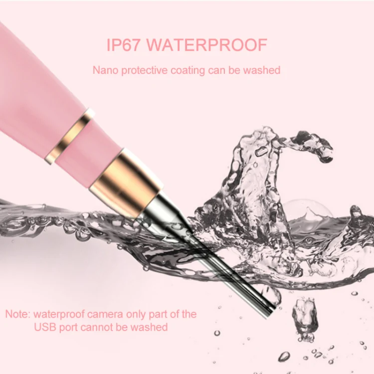 A2 WiFi Endoscope Camera 720P Ear Cleaning Wireless Safe Ear Pick Tool Visual Ear Spoon, Diameter: 4.4mm(Pink) - Image 6