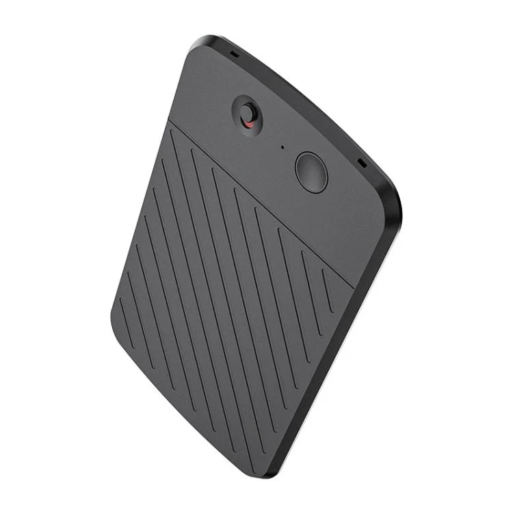 A3 Dual-key Arc-Frame Twill Texture Ultra-thin AI Smart Voice Recorder Support AIREC-APP, Memory:8GB(Black) - Image 3