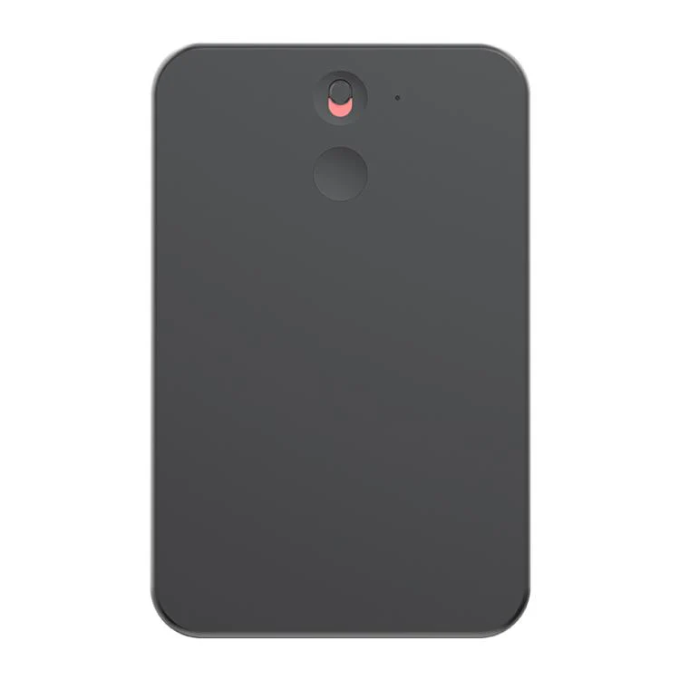 A3 Vertical Dual-key Ultra-thin AI Smart Voice Recorder Support AIREC-APP, Memory:16GB(Black)