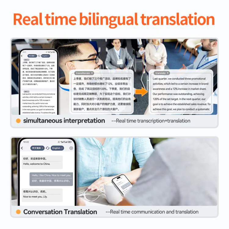 A30 Magnetic Ring AI Voice Recorder & Phone Stand Support AIREC-APP, Memory:128GB(Black) - Image 8