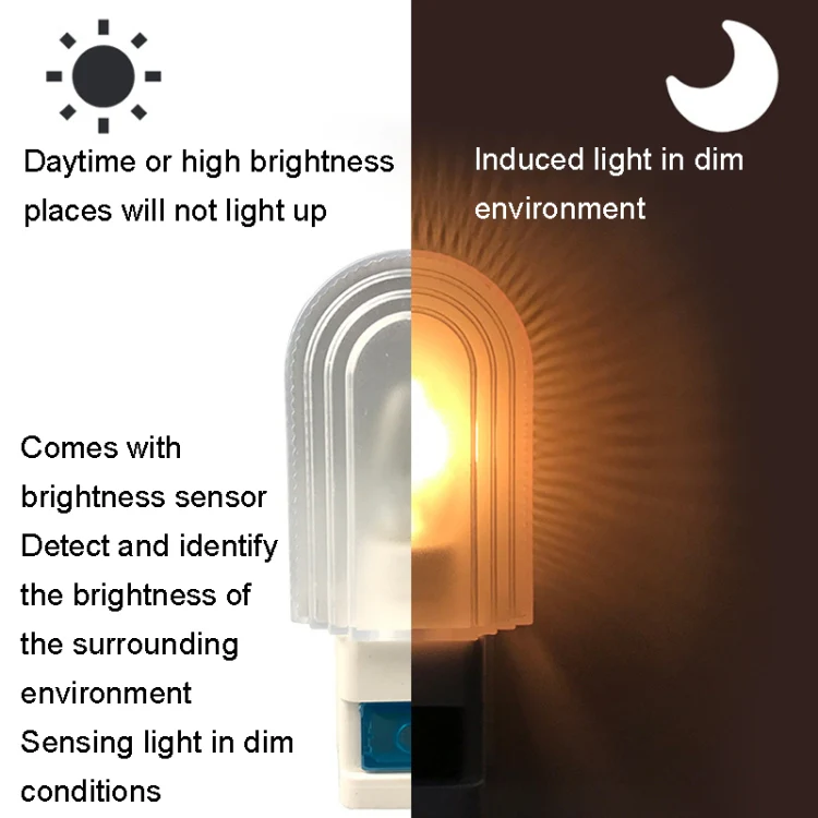 A38 Intelligent Sensor LED Night Light Baby Feeding Eye Care Bedside Lamp, Plug:UK Plug - Image 4