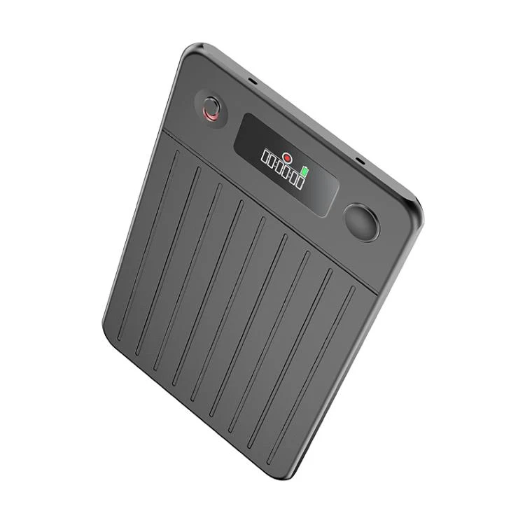 A3P 0.42-inch Mid Display Stripe Texture Ultra-thin AI Smart Voice Recorder Support AIREC-APP, Memory:32GB(Black) - Image 3