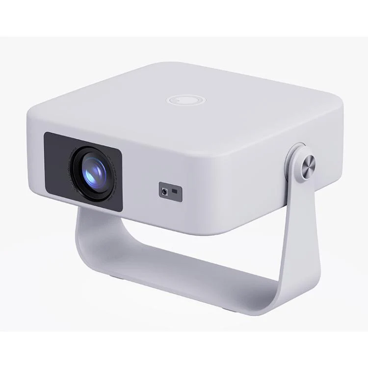 A53 1080P 300ANSI LCD Display Smart Projector, 1GB+8GB, Auto Focus, Plug:EU Plug(White) - Image 2