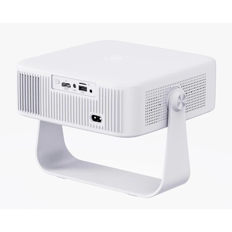 A53 1080P 300ANSI LCD Display Smart Projector, 1GB+8GB, Auto Focus, Plug:EU Plug(White) - Image 4