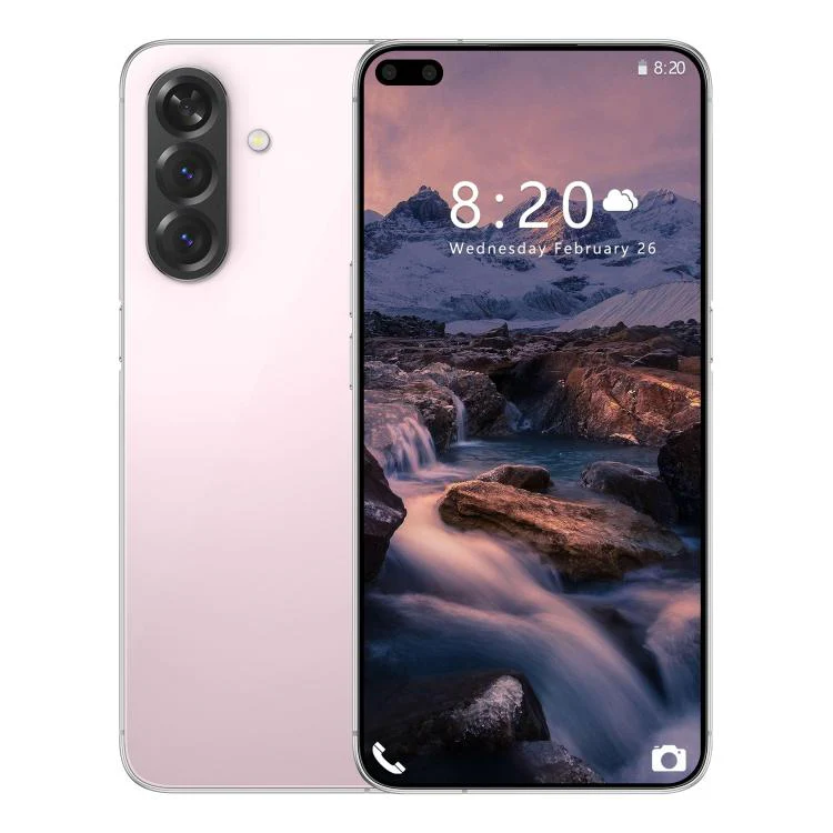 A56 / C100, 8GB+128GB, 6.6 inch Android 10 MTK6873 Octa Core, Network: 5G, Dual SIM, Plug:EU Plug(Pink)