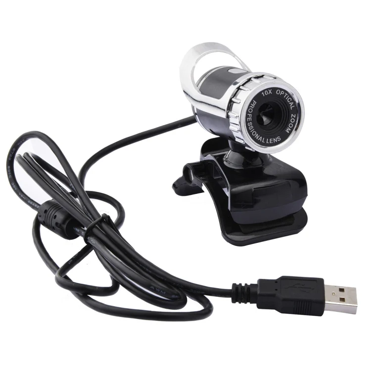 A859 480 Pixels HD 360 Degree WebCam USB 2.0 PC Camera with Sound Absorption Microphone for Computer PC Laptop, Cable Length: 1.4m - Image 2