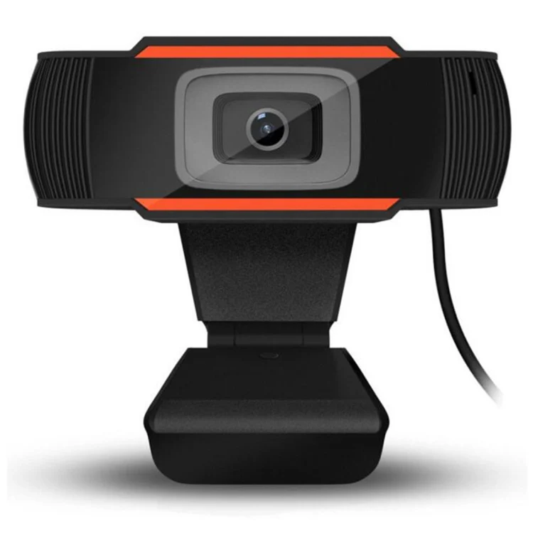 A870 480P Pixels HD 360 Degree WebCam USB 2.0 PC Camera with Microphone for Skype Computer PC Laptop, Cable Length: 1.4m(Orange) - Image 3
