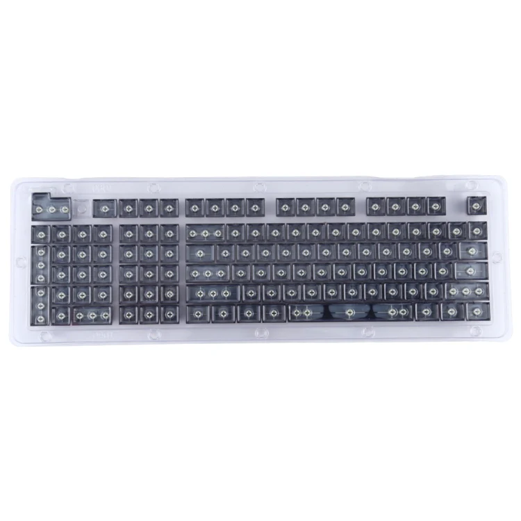 ABS Translucent Keycaps, OEM Highly Mechanical Keyboard, Universal Game Keyboard (Black) - Image 3