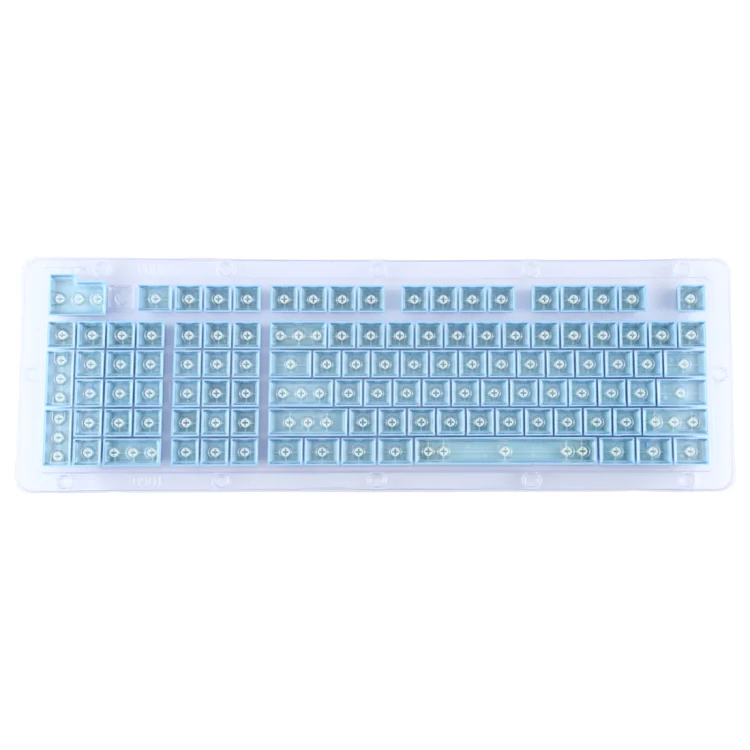 ABS Translucent Keycaps, OEM Highly Mechanical Keyboard, Universal Game Keyboard (Blue) - Image 3