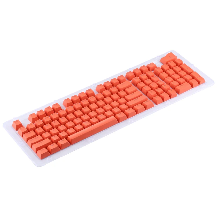 ABS Translucent Keycaps, OEM Highly Mechanical Keyboard, Universal Game Keyboard (Orange) - Image 2