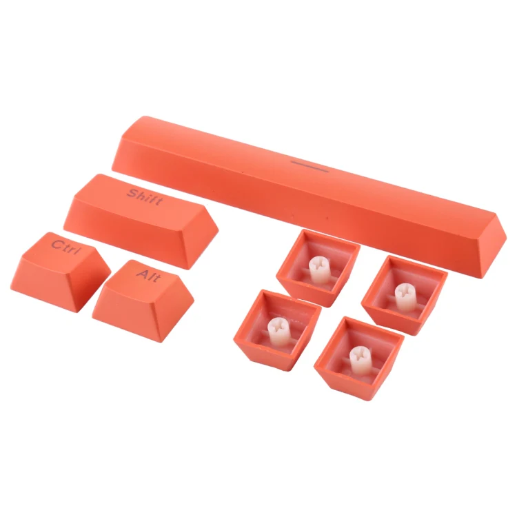 ABS Translucent Keycaps, OEM Highly Mechanical Keyboard, Universal Game Keyboard (Orange) - Image 4