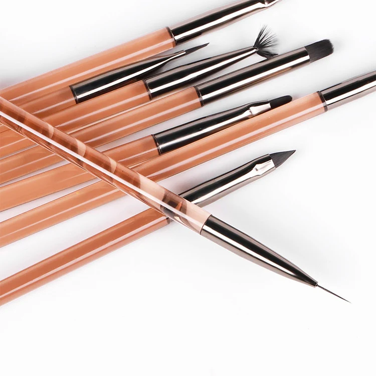 Acrylic Tea Color Pen Brush Beauty Nail Pen Color Painting Drawing Pen Light Therapy Pen(KS01) - Image 8
