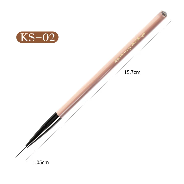 Acrylic Tea Color Pen Brush Beauty Nail Pen Color Painting Drawing Pen Light Therapy Pen(KS02) - Image 2