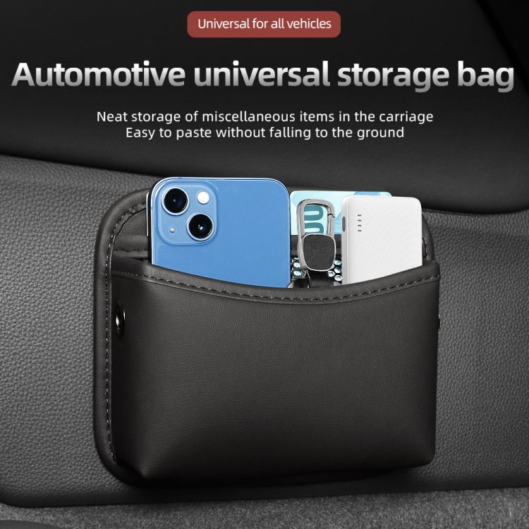 Adhesive Multifunctional Storage Bag for Car Center Console(Green) - Image 8