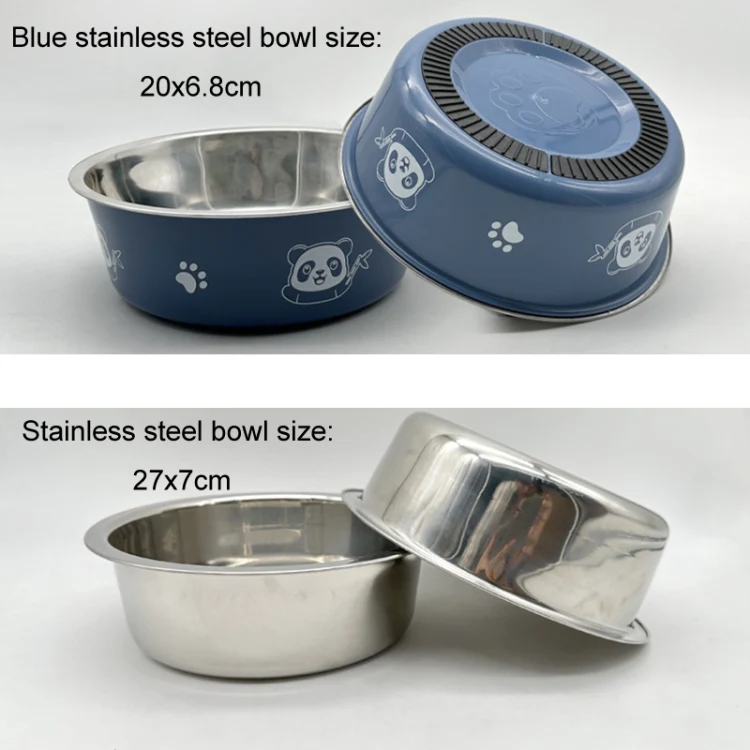 Adjustable Food Bowl Heightening Stand For Medium And Large Pet Dogs, Specification: Bracket 1pc - Image 6