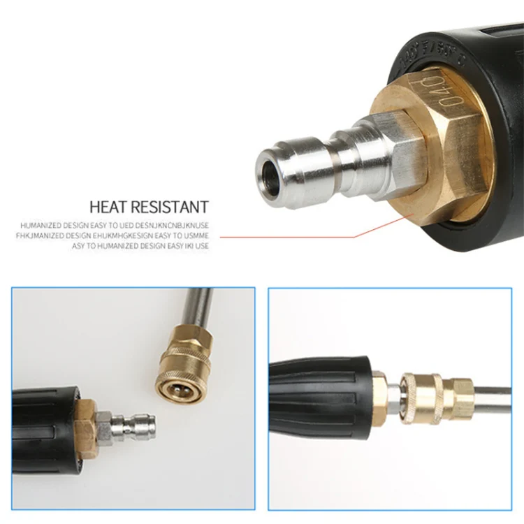 Adjustable High Pressure Washer Nozzle Tips Jet Nozzle Washer Accessories for Truck, 040(4.0GPM) / 3600PSI - Image 5