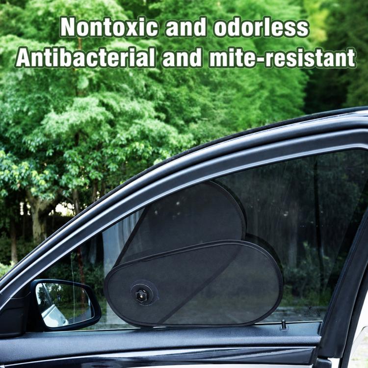 Adjustable Suction Cup Car Window Sun Shade, Summer UV Protection & Heat Insulation Curtain - Image 6
