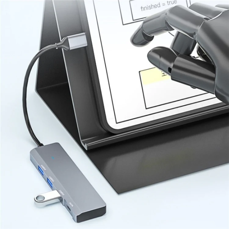 ADS-309C Type-C + 3 x USB 3.0 HUB Docking Station, Type-C Port - Image 6