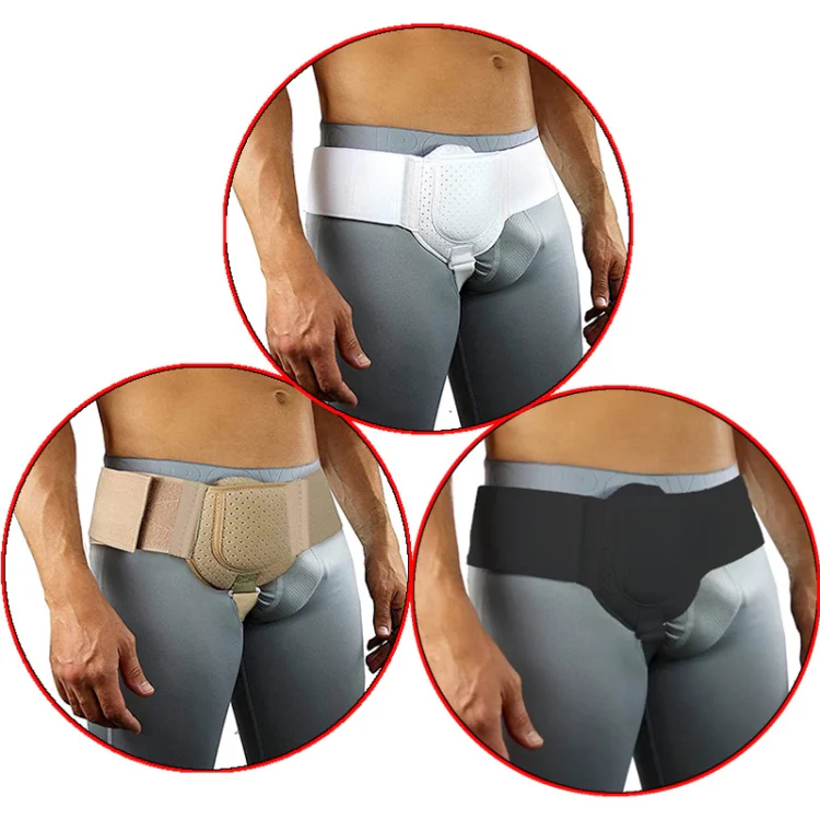 Adult Hernia Belt Groin Protection Belt, Color: White - Image 10
