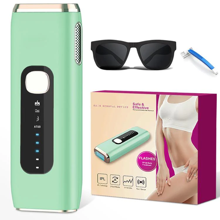 AI09 IPL Electric Hair Removal Device, Plug Type:EU Plug(Green) - Image 16