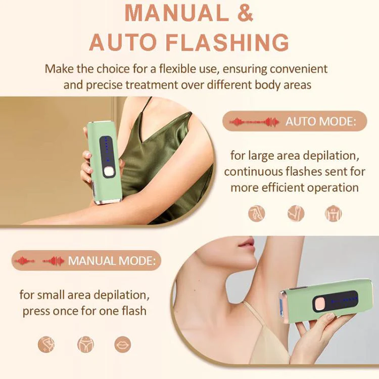 AI09 IPL Electric Hair Removal Device, Plug Type:UK Plug(White) - Image 11