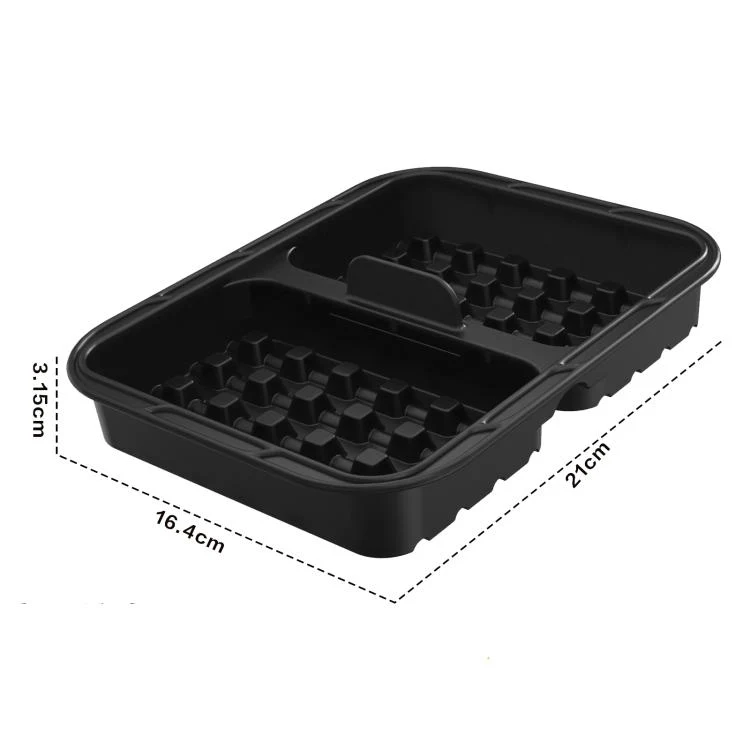 Air Fryer Waffle Mold Baking Pan Silicone Liner For Ninja AF400 / AF451 / AF500 / SL400 Models(Gray) - Image 7