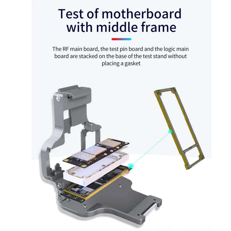 Aixun FC3-11 Mainboard Layered Testing Fixture for iPhone 11/11 Pro/11Pro Max - Image 11