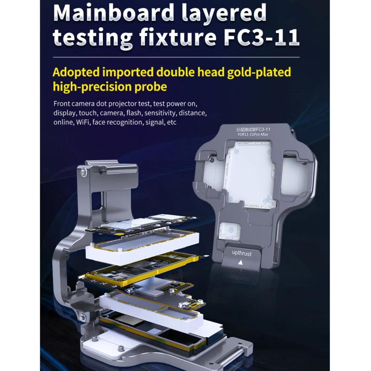 Aixun FC3-11 Mainboard Layered Testing Fixture for iPhone 11/11 Pro/11Pro Max - Image 3