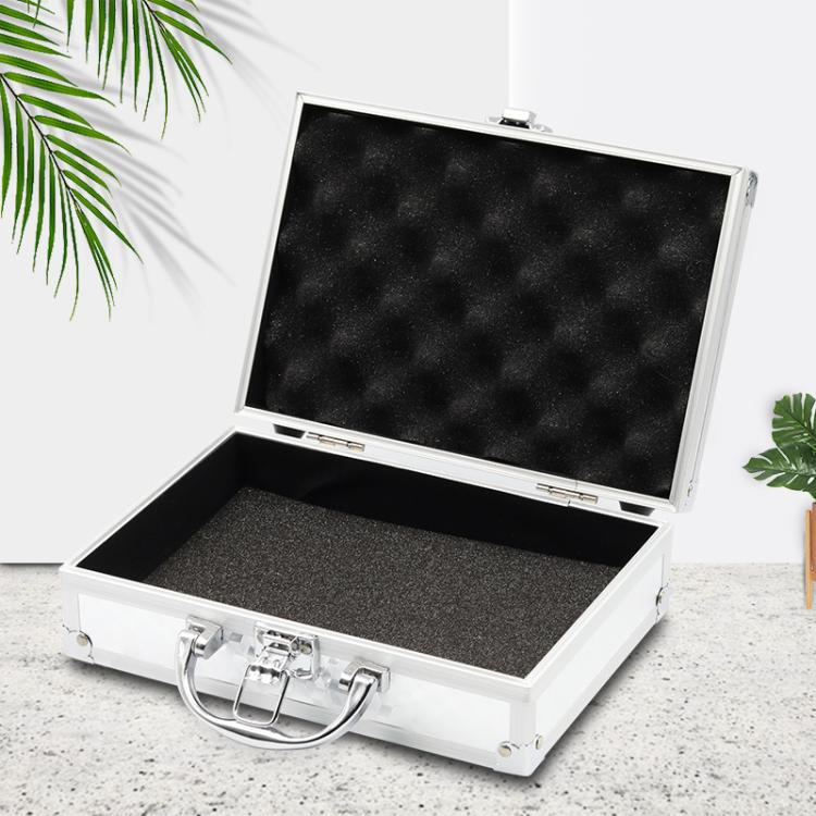 Aluminum Alloy Multifunctional Household Portable Tool Box(Black) - Image 3
