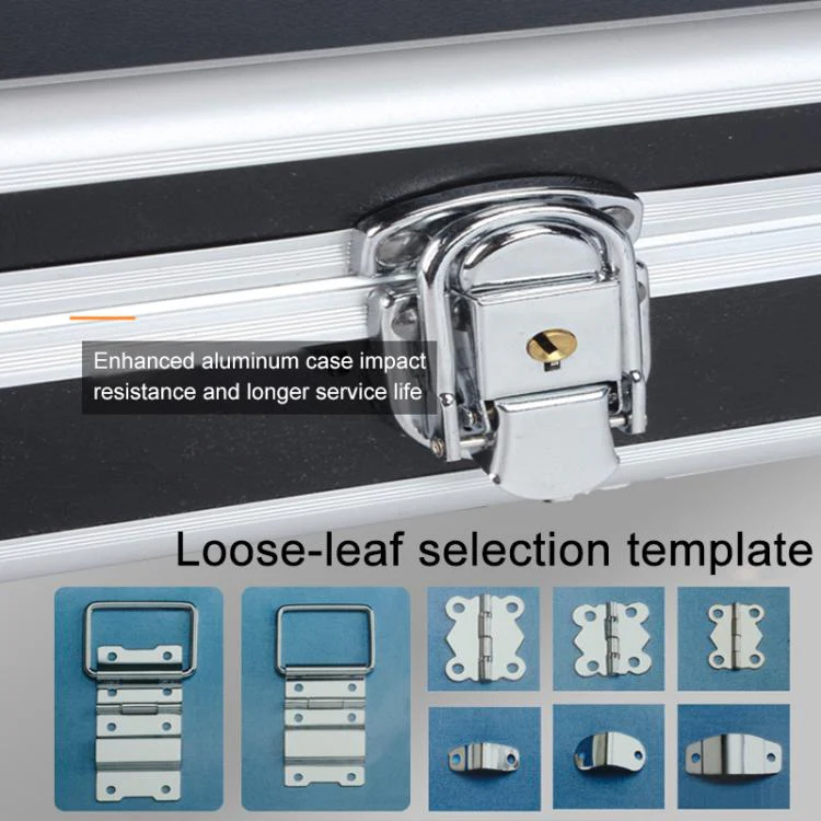 Aluminum Alloy Multifunctional Household Portable Tool Box(Silver) - Image 8