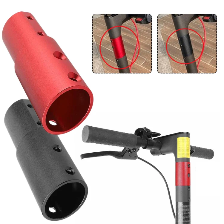 Aluminum Extension Pipe Extender Pole For Xiaomi M365/M365Pro Pro2 1S(Black) - Image 2