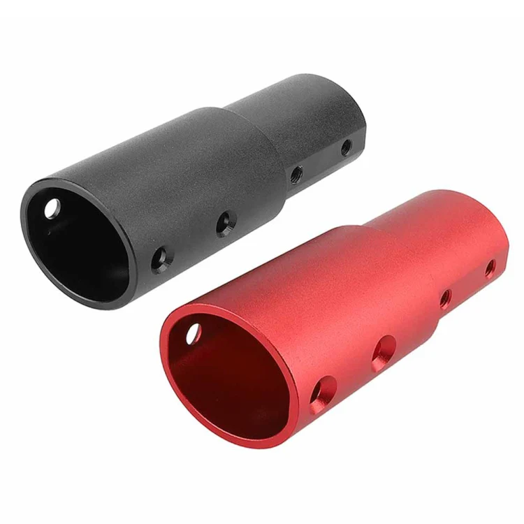 Aluminum Extension Pipe Extender Pole For Xiaomi M365/M365Pro Pro2 1S(Red) - Image 4