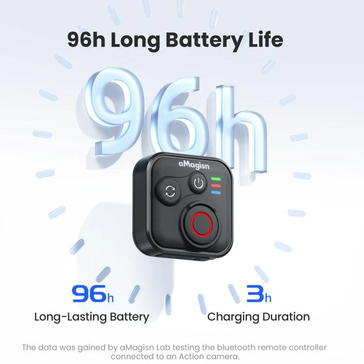 aMagisn Bluetooth Remote Controller 3.0 Universal Version For Insta360, GoPro Hero, Android/ios Smartphones, DJI OSMO 360, Action 6/5 Pro/4 - Image 7