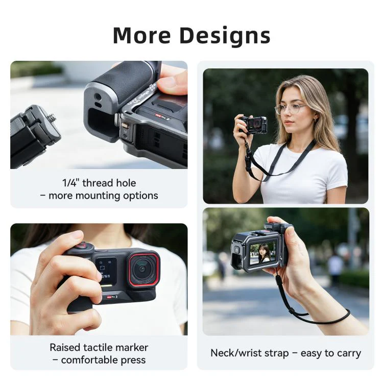aMagisn Bluetooth Xplorer Grip Kit For Insta360 GO Ultra - Image 14