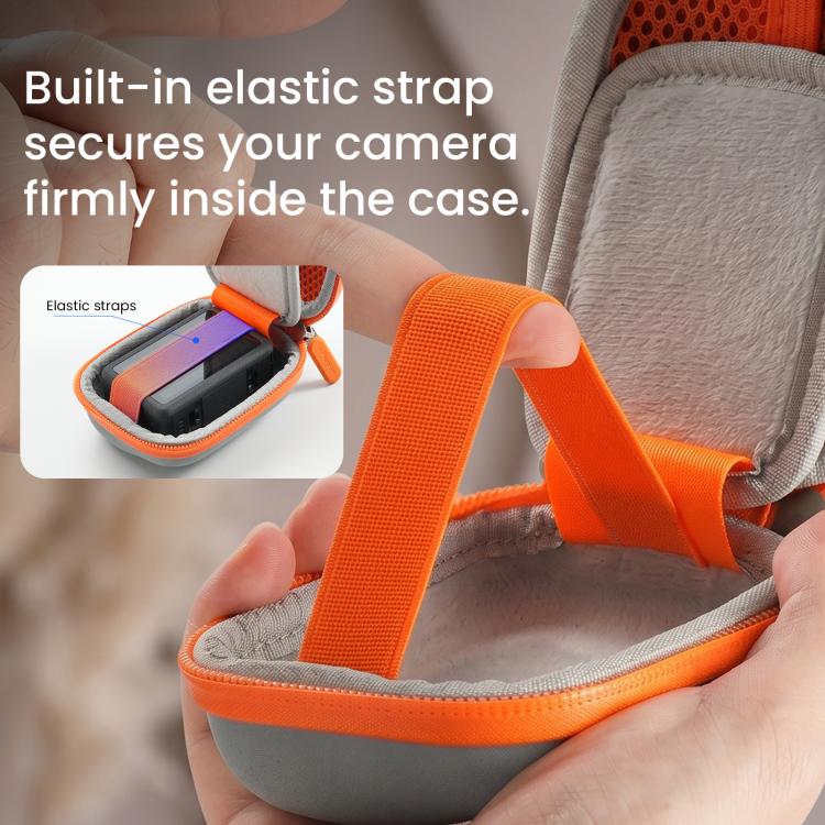 AMagisn ChicLite Series Action Camera Mini Carrying Case For Insta360, DJI Osmo Action & GoPro Hero(Pink) - Image 9