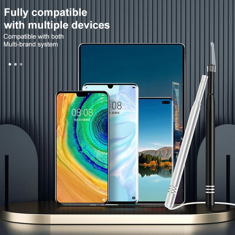 AN108 3 in 1 Smart HD 5.5mm Lens Visual Earpick Not Compatible With Some Phones (Random Color) - Image 6
