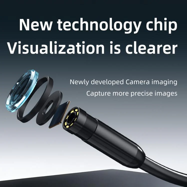 AN112T Type-C IP67 8LEDs 5.5mm Industry Digital Endoscope, Cable Length:1m Hard Cable - Image 3